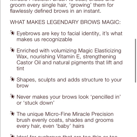 NEW Charlotte Tilbury Legendary Tinted Eyebrow Gel - Picture 8 of 8